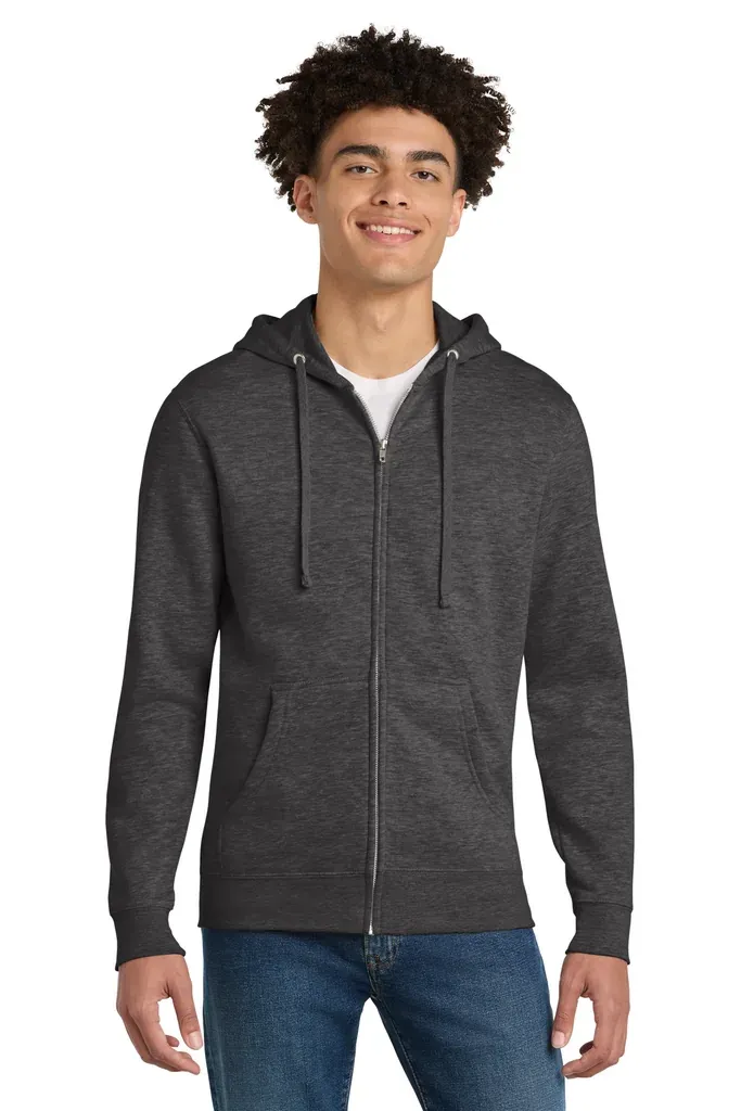 District® V.I.T.Fleece Full-Zip Hoodie DT6102 - additional view 8