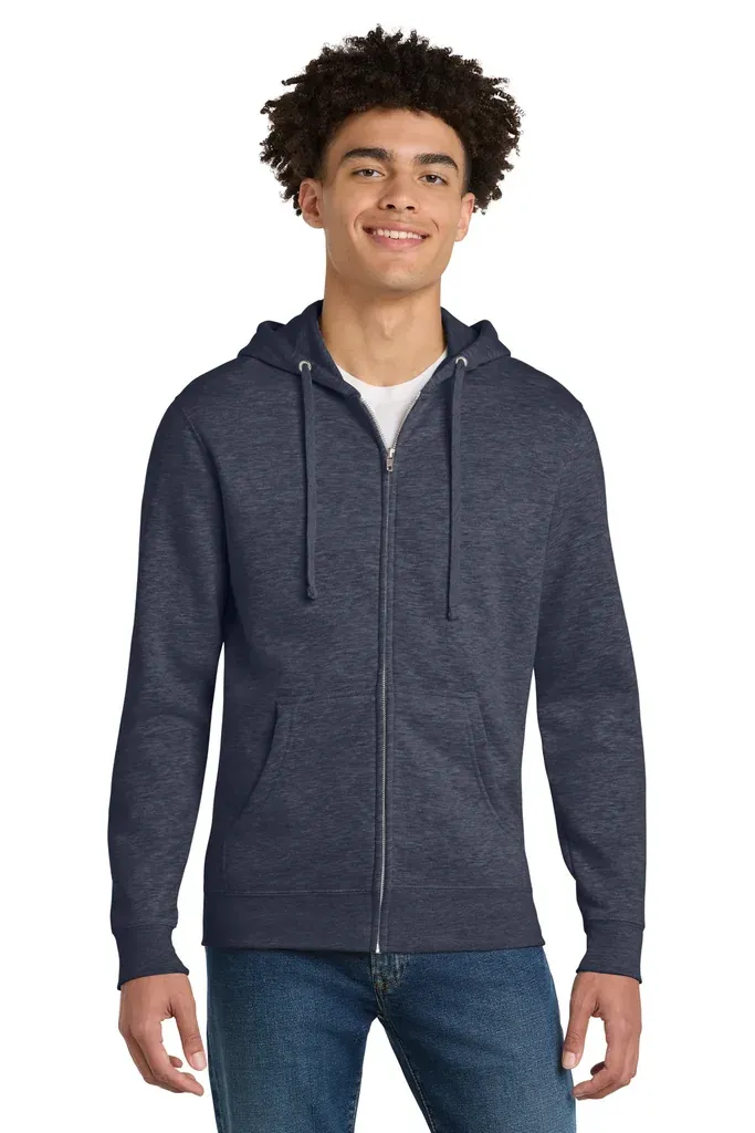District® V.I.T.Fleece Full-Zip Hoodie DT6102 - additional view 2