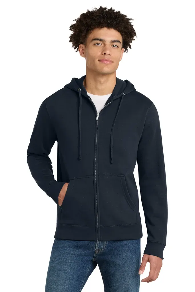 District® V.I.T.Fleece Full-Zip Hoodie DT6102 - additional view 5