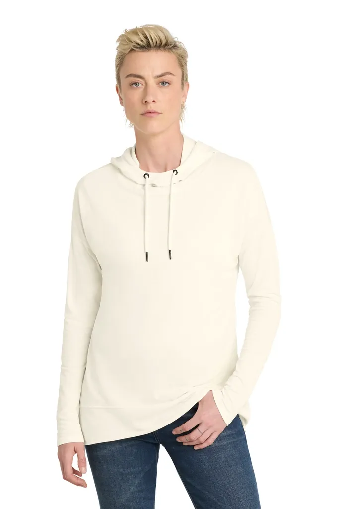 District ® Women's Featherweight French Terry  Hoodie DT671 - additional view 2