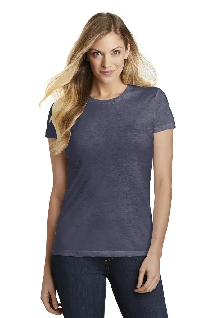 District ® Women's Fitted Perfect Tri ® Tee. DT155 - additional view 4