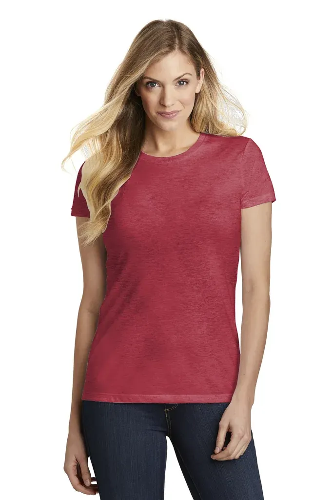 District ® Women's Fitted Perfect Tri ® Tee. DT155 - additional view 8