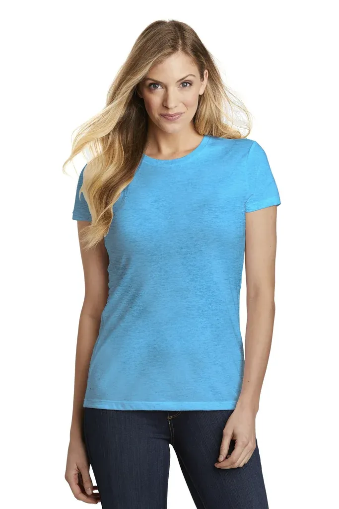 District ® Women's Fitted Perfect Tri ® Tee. DT155 - additional view 3