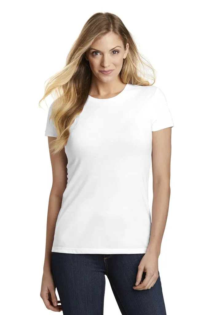 District ® Women's Fitted Perfect Tri ® Tee. DT155 - additional view 6