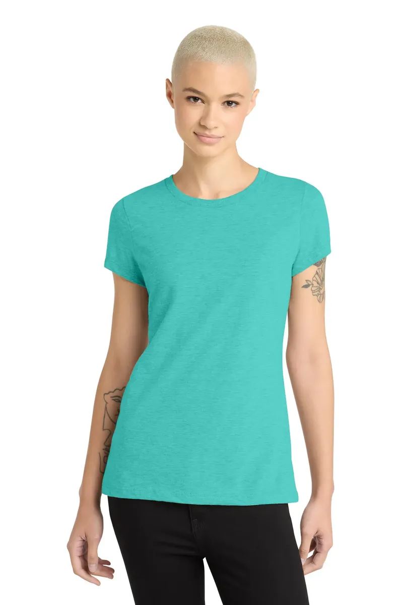 District ® Women's Perfect Blend® CVC Tee. DM108L - additional view 8