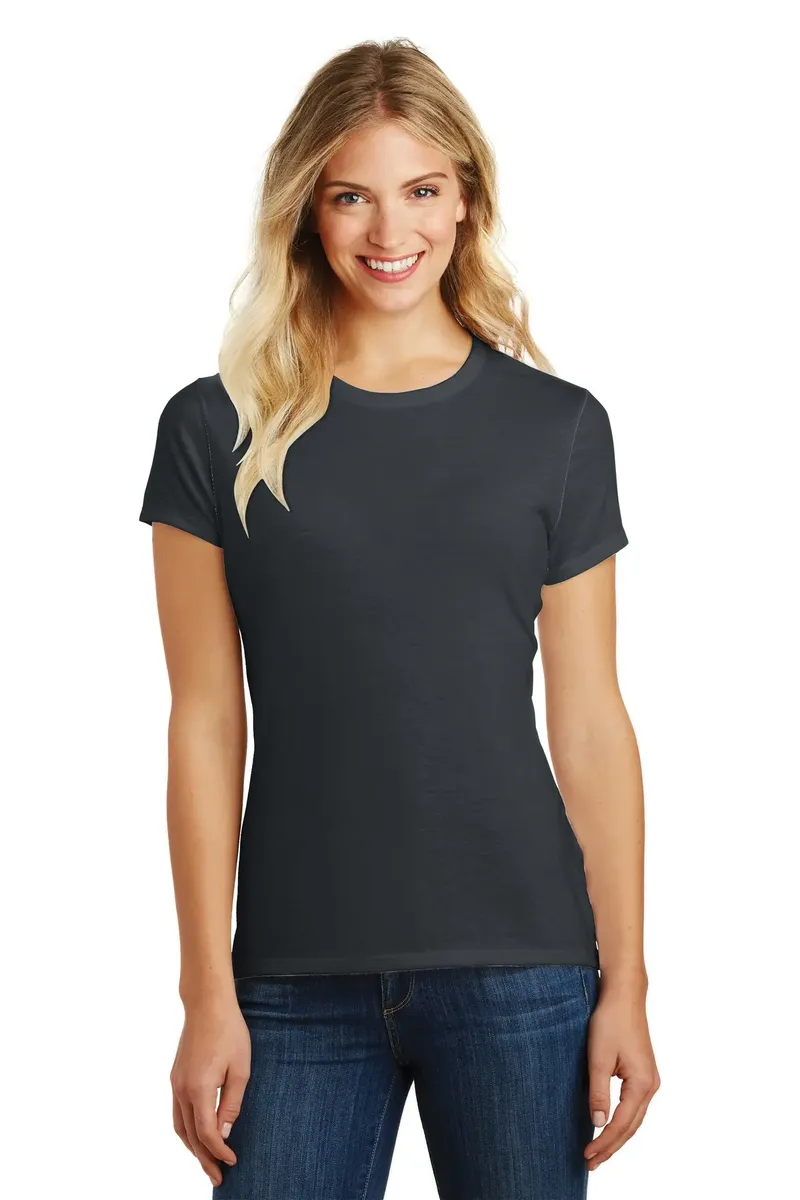 District ® Women's Perfect Blend® CVC Tee. DM108L - additional view 3