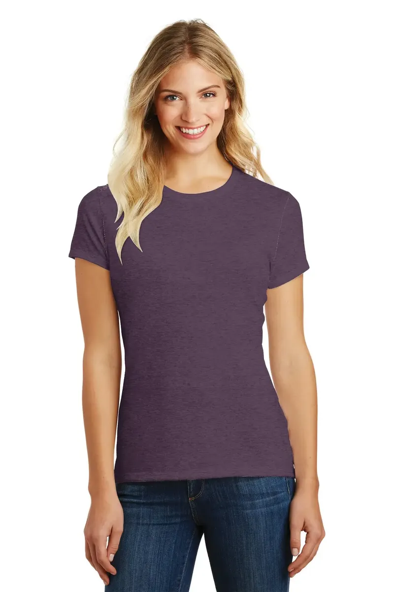 District ® Women's Perfect Blend® CVC Tee. DM108L - additional view 15