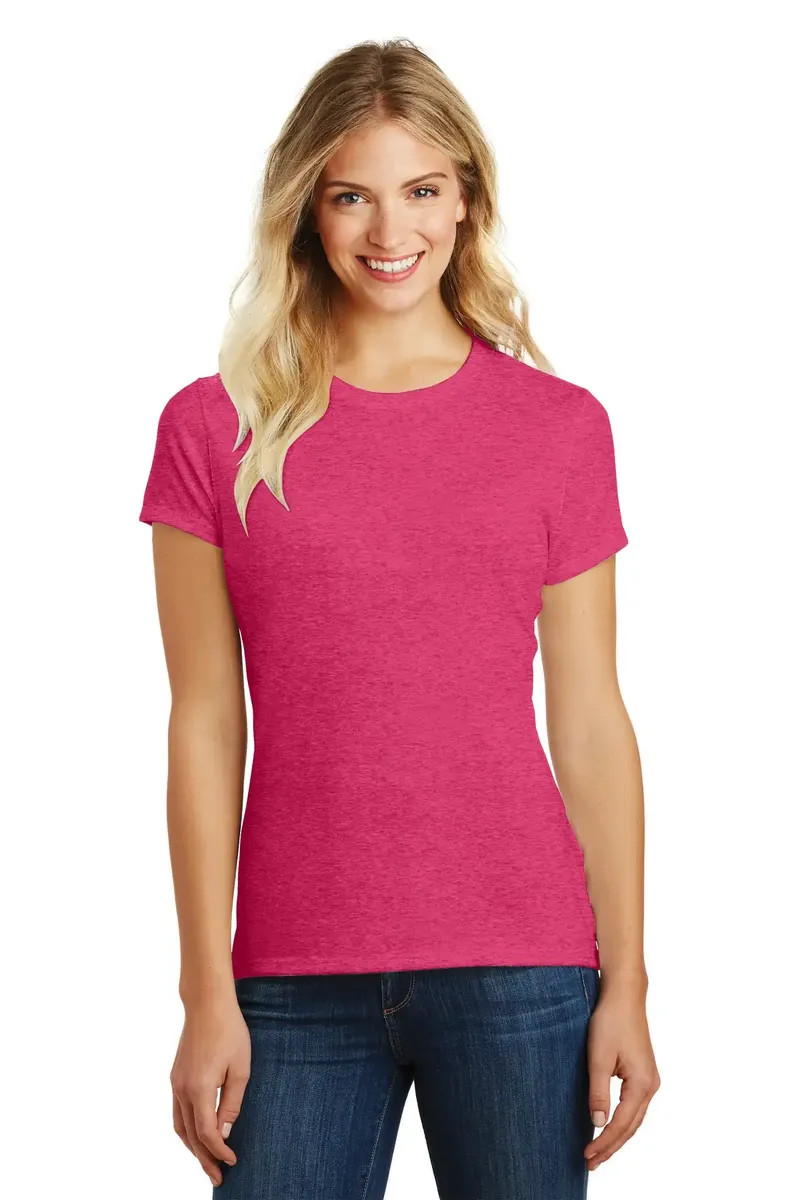 District ® Women's Perfect Blend® CVC Tee. DM108L - additional view 13