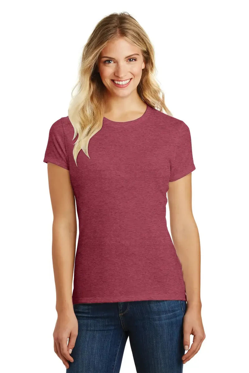 District ® Women's Perfect Blend® CVC Tee. DM108L - additional view 11