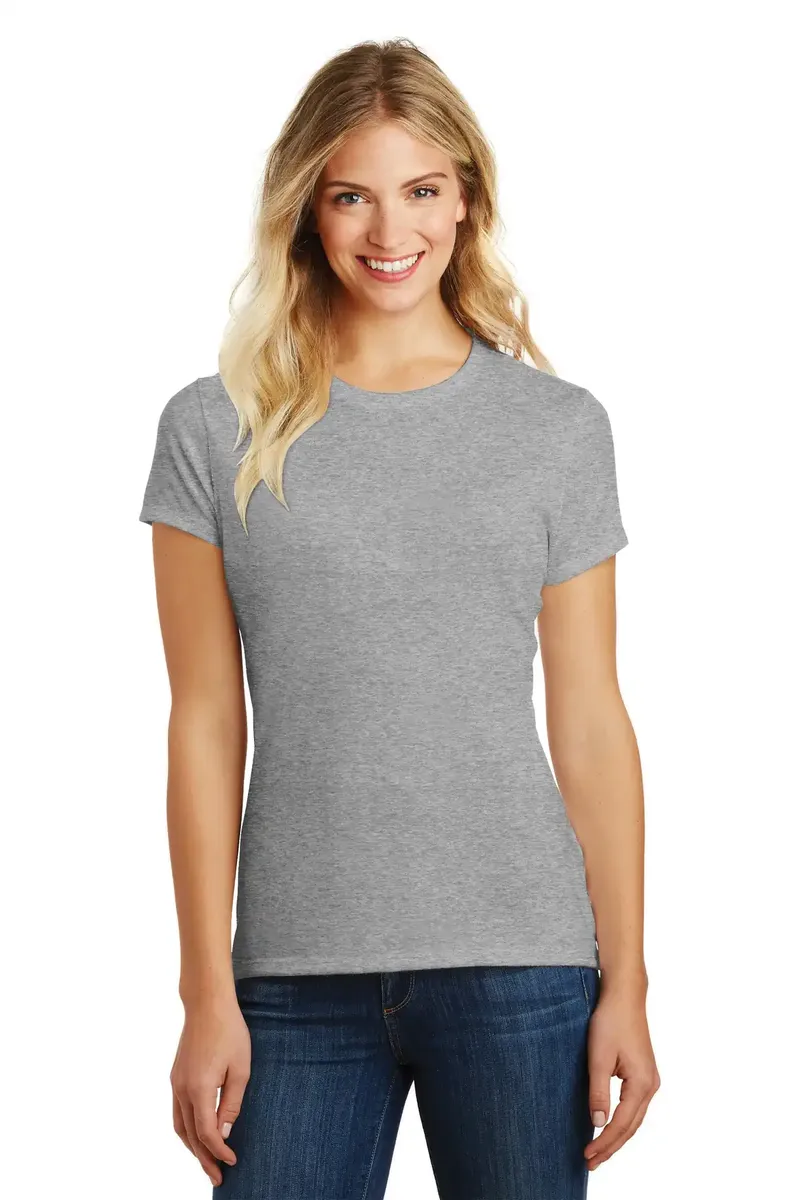 District ® Women's Perfect Blend® CVC Tee. DM108L - additional view 9