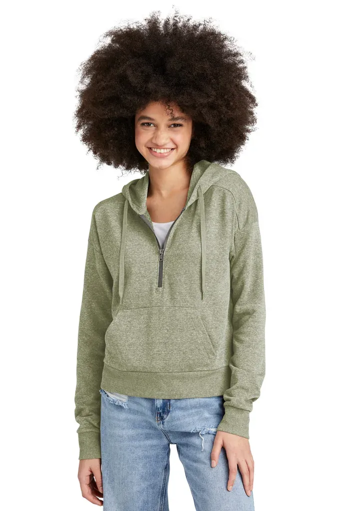 District® Women's Perfect Tri® Fleece 1/2-Zip Pullover DT1311 - additional view 2