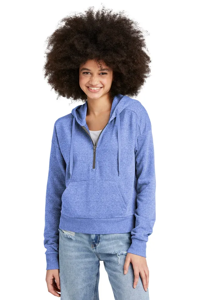 District® Women's Perfect Tri® Fleece 1/2-Zip Pullover DT1311 - additional view 4
