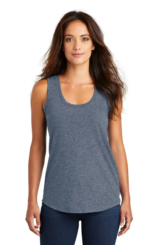 District ® Women's Perfect Tri® Racerback Tank. DM138L - additional view 1