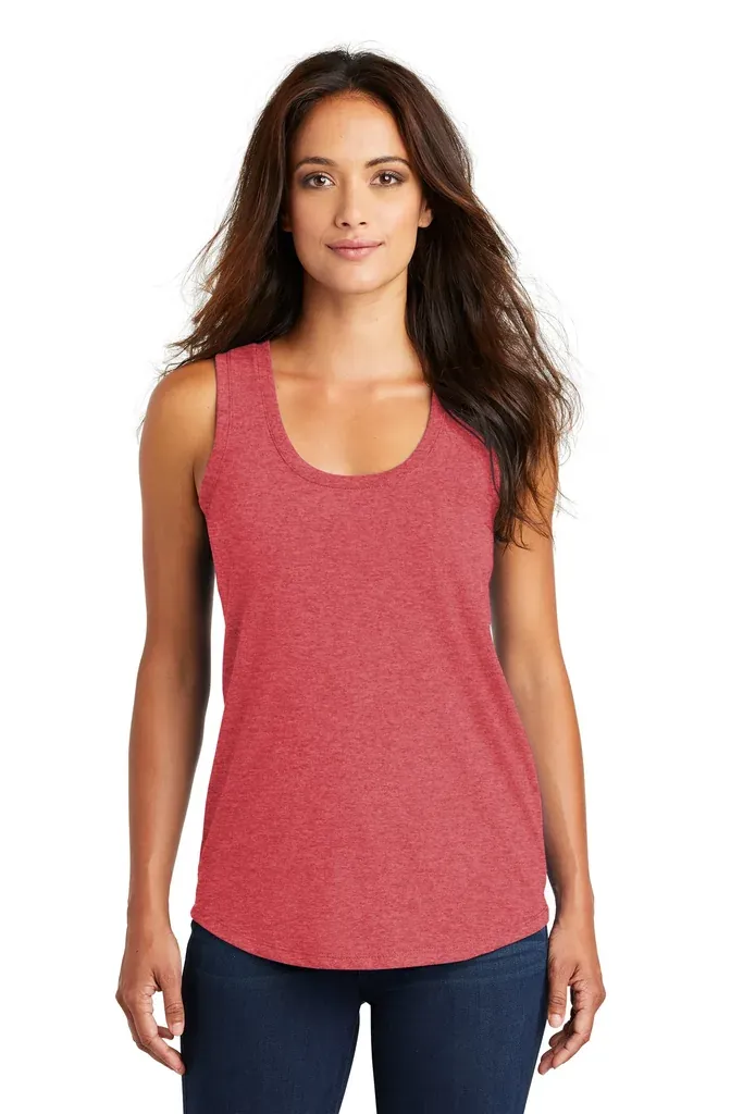District ® Women's Perfect Tri® Racerback Tank. DM138L - additional view 3