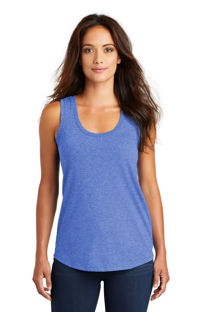District ® Women's Perfect Tri® Racerback Tank. DM138L - additional view 4