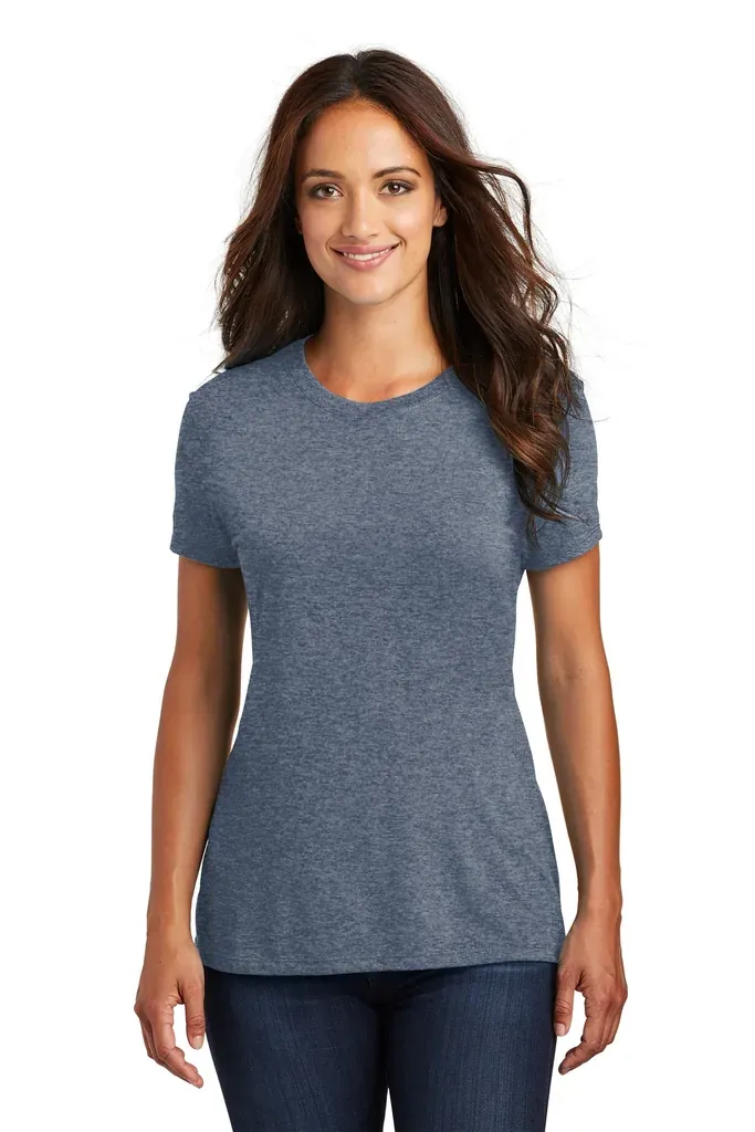District ® Women's Perfect Tri® Tee. DM130L - additional view 2