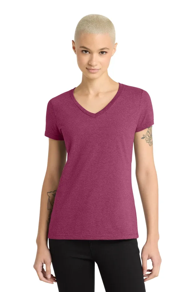 District® - Women's Perfect Weight® V-Neck Tee. DM1170L - additional view 11