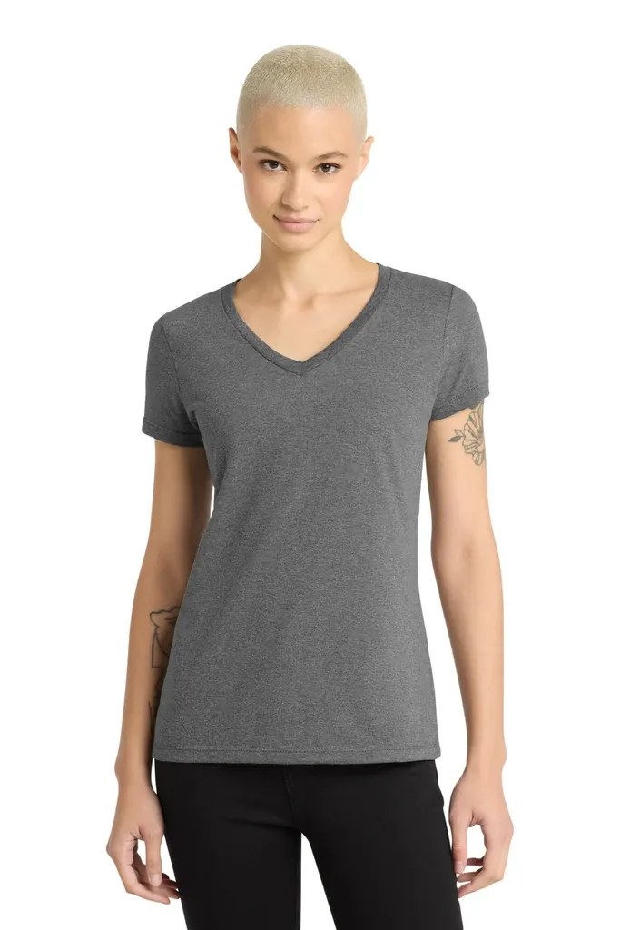 District® - Women's Perfect Weight® V-Neck Tee. DM1170L - additional view 15