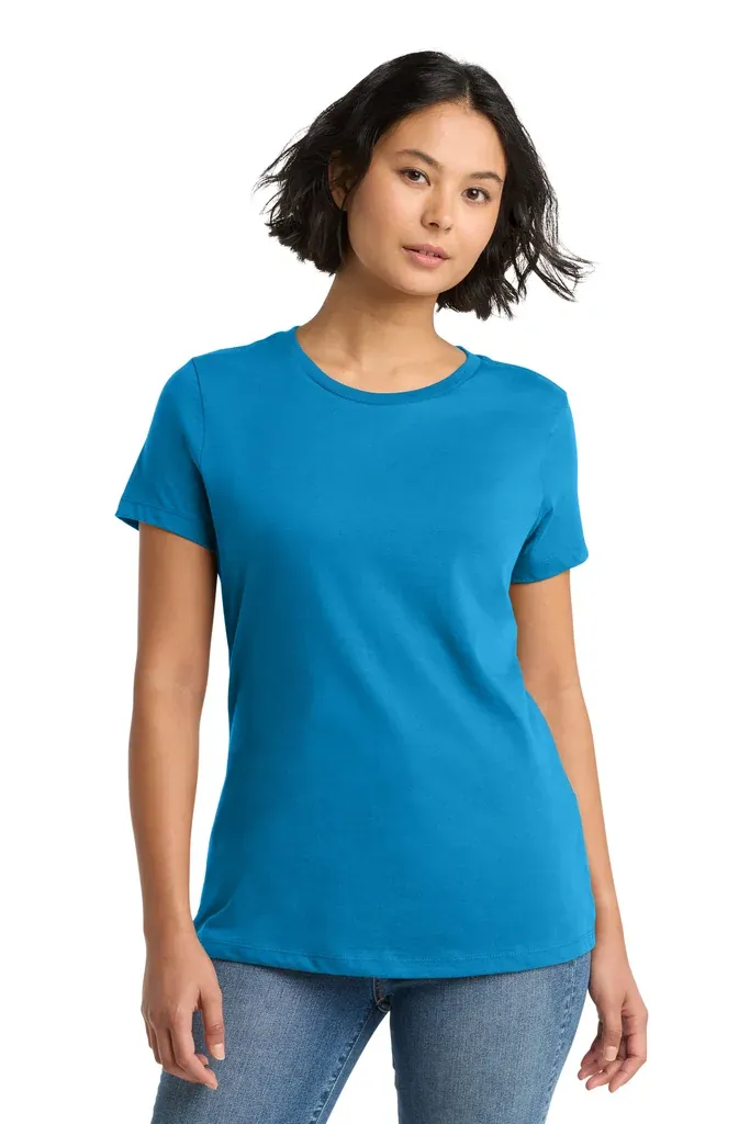 District® Women's Perfect Weight®Tee. DM104L - additional view 4