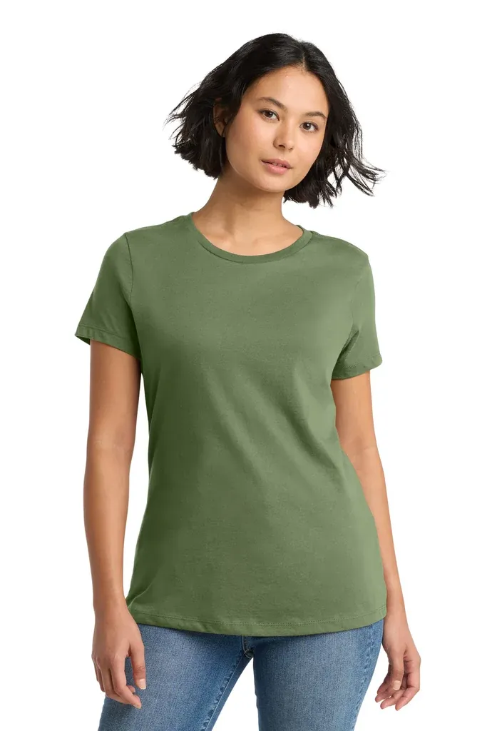 District® Women's Perfect Weight®Tee. DM104L - additional view 23