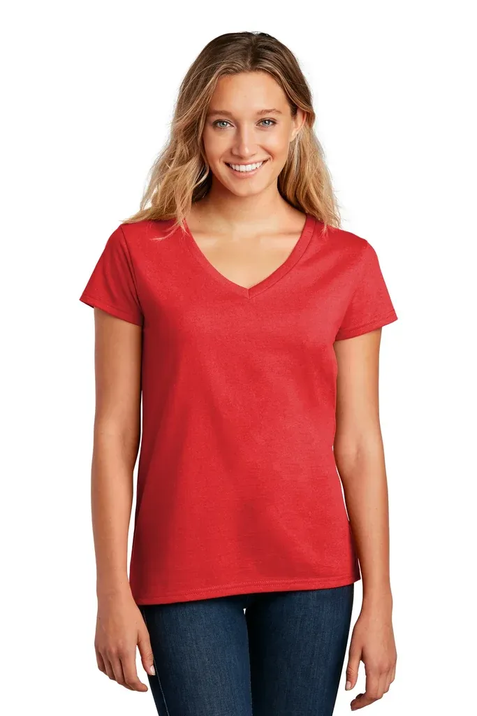District ® Women's Re-Tee  V-Neck DT8001 - additional view 8