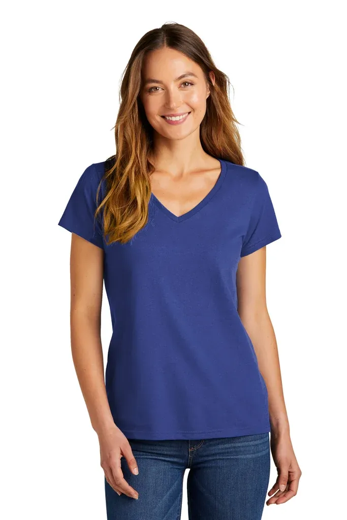 District® Women's The Concert Tee® V-Neck DT5002 - additional view 8