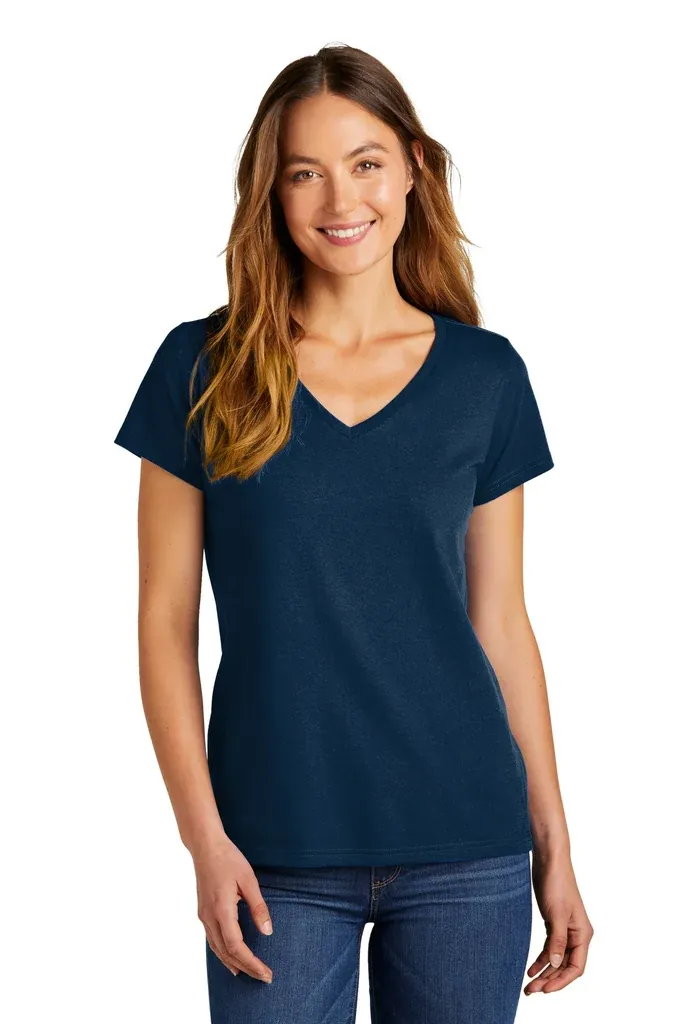District® Women's The Concert Tee® V-Neck DT5002 - additional view 5