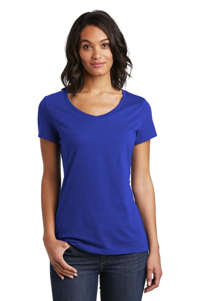 District ® Women's Very Important Tee ® V-Neck. DT6503 - additional view 1