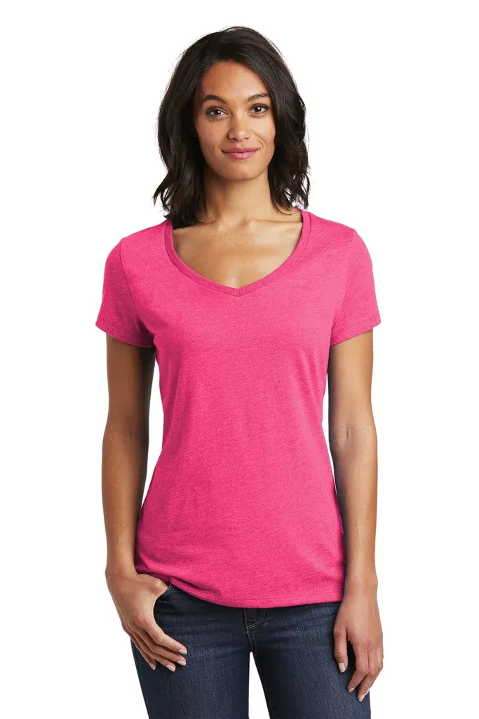District ® Women's Very Important Tee ® V-Neck. DT6503 - additional view 3