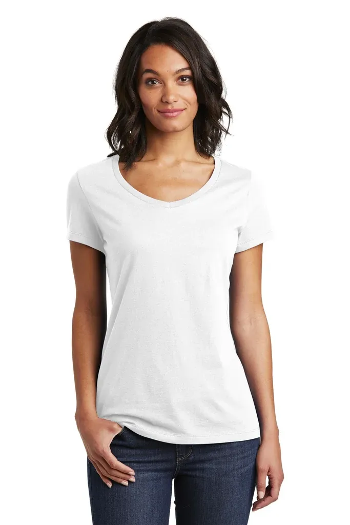 District ® Women's Very Important Tee ® V-Neck. DT6503 - additional view 9