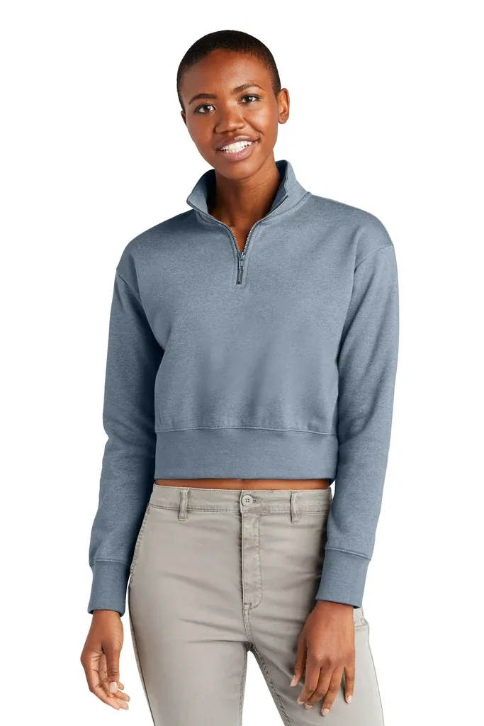 District® Women's V.I.T. Fleece 1/2-Zip DT6111 - additional view 2