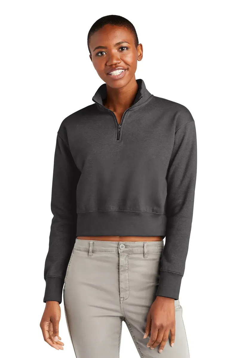 District® Women's V.I.T. Fleece 1/2-Zip DT6111 - additional view 3