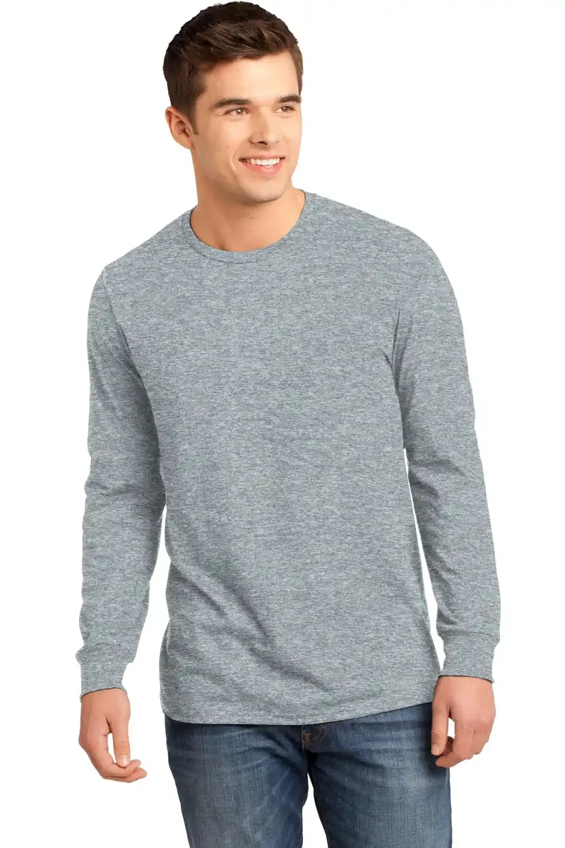 District® - Young Mens The Concert Tee® Long Sleeve. DT5200 - additional view 1