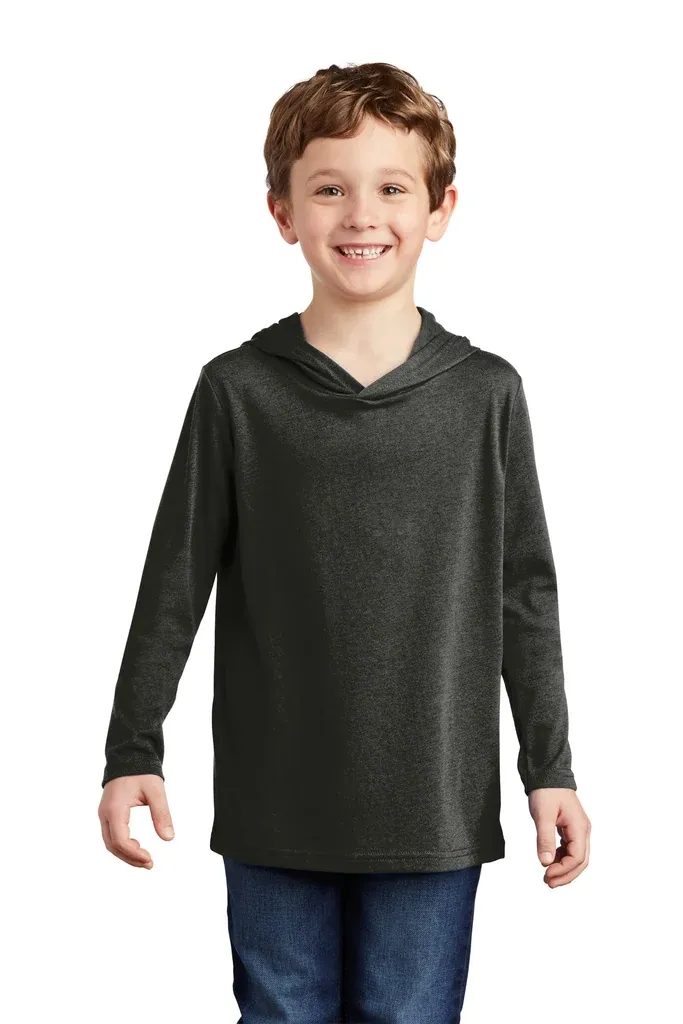 District ® Youth Perfect Tri ® Long Sleeve Hoodie DT139Y - additional view 2