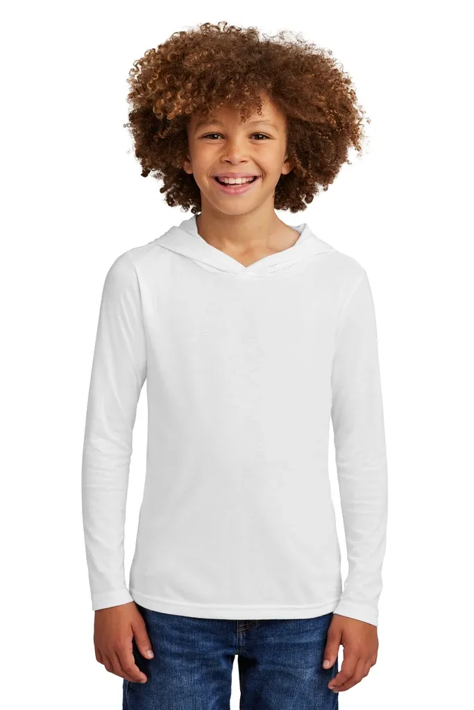 District ® Youth Perfect Tri ® Long Sleeve Hoodie DT139Y - additional view 4