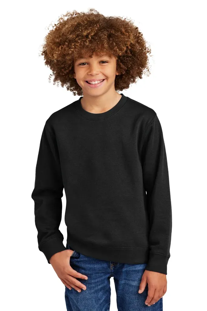 District® Youth V.I.T. Fleece Crew DT6104Y - additional view 5