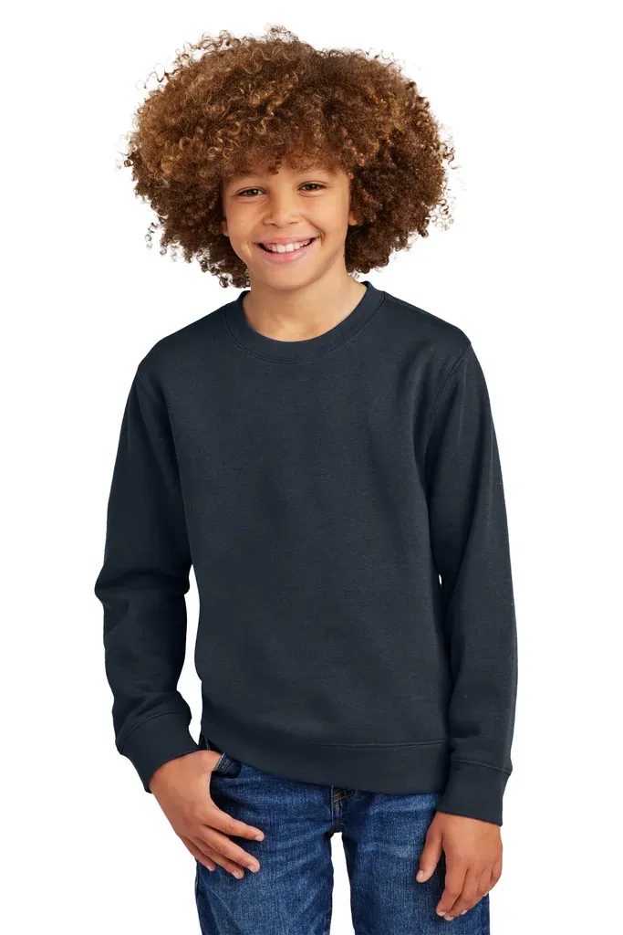District® Youth V.I.T. Fleece Crew DT6104Y - additional view 4