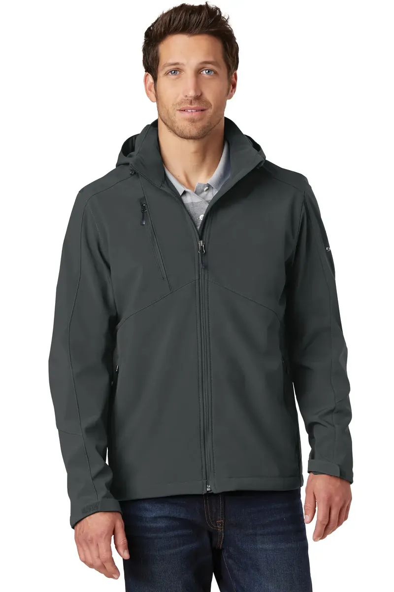 Eddie Bauer® Hooded Soft Shell Parka. EB536 - additional view 1