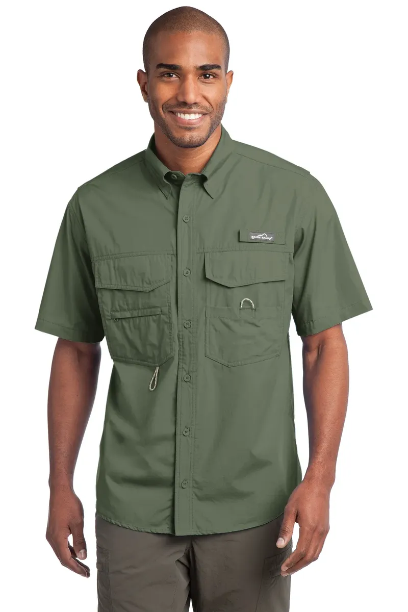 Eddie Bauer® - Short Sleeve Fishing Shirt. EB608 - additional view 3