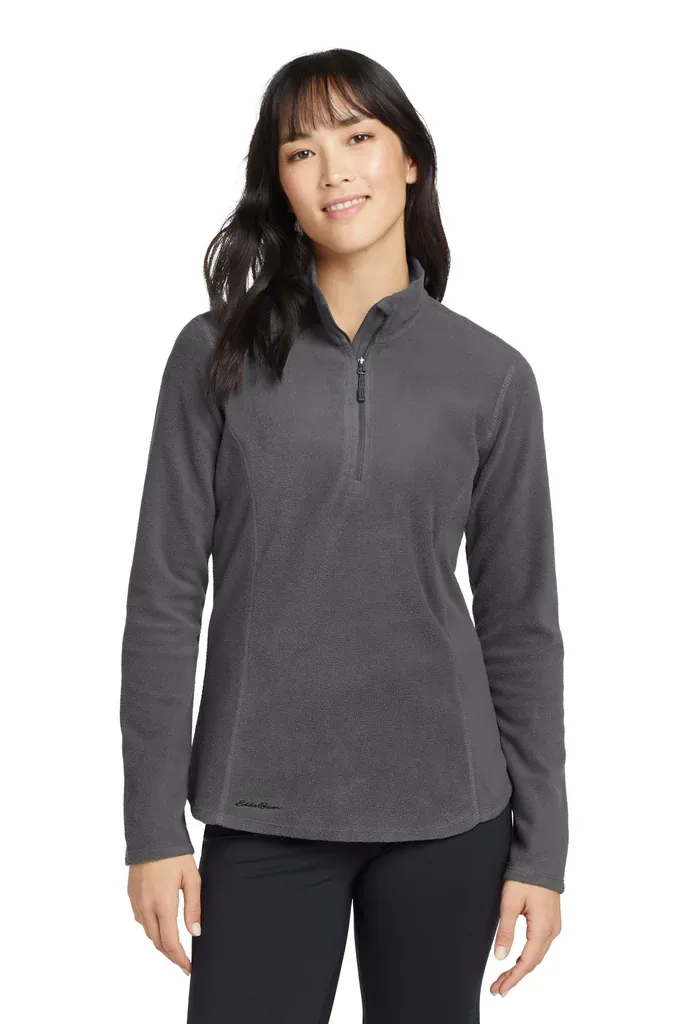 Eddie Bauer® Women's 1/2-Zip Microfleece Jacket EB227 - additional view 1