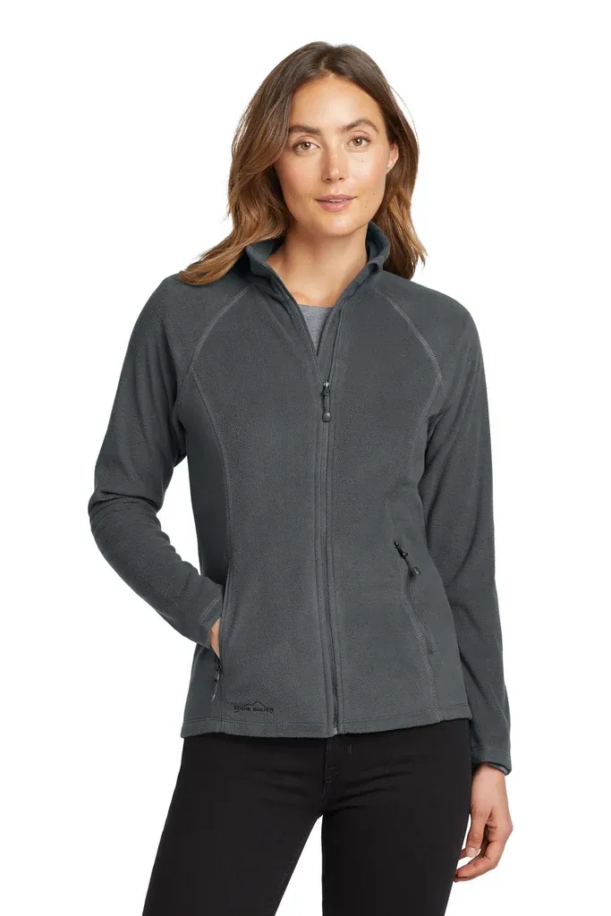 Eddie Bauer® Women's Full-Zip Microfleece Jacket. EB225 - additional view 3