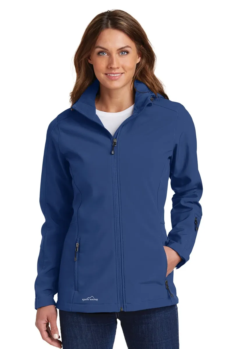 Eddie Bauer® Women's Hooded Soft Shell Parka. EB537 - additional view 2