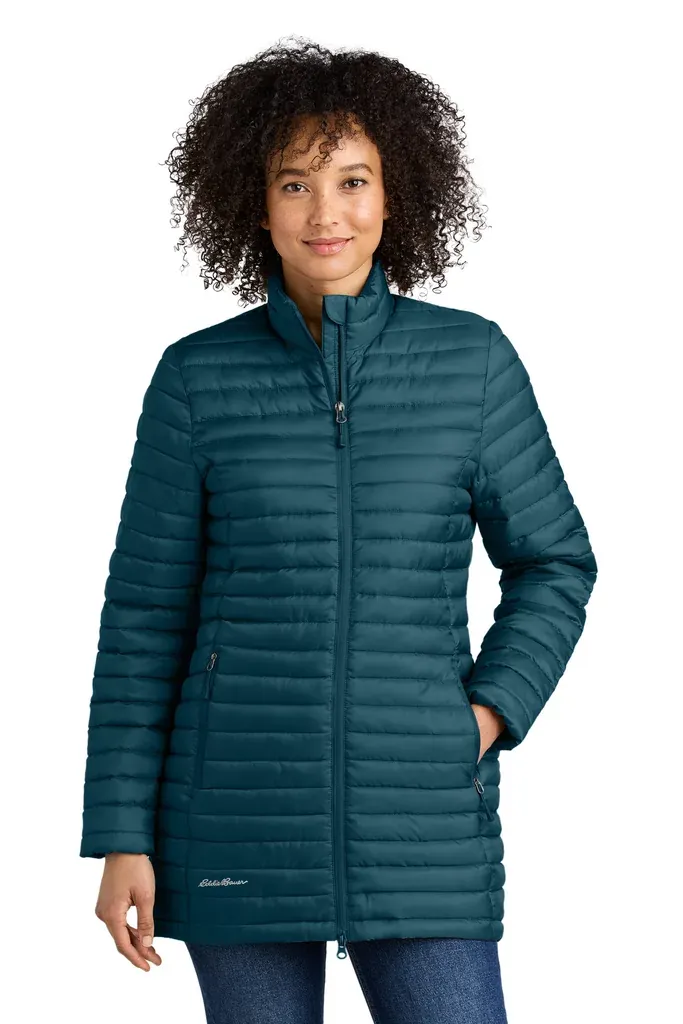 Eddie Bauer® Women's Packable Quilted Full-Zip EB515 - additional view 1