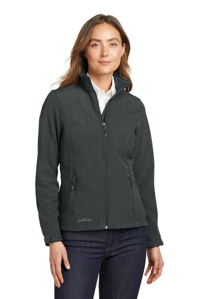 Eddie Bauer® Women's Shaded Crosshatch Soft Shell Jacket. EB533 - additional view 2