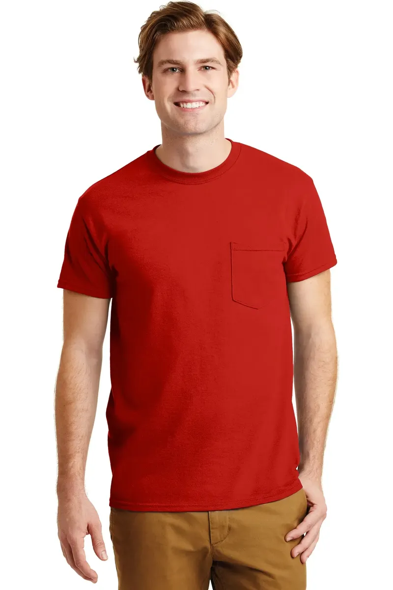 Gildan® - DryBlend® 50 Cotton/50 Poly Pocket T-Shirt. 8300 - additional view 7