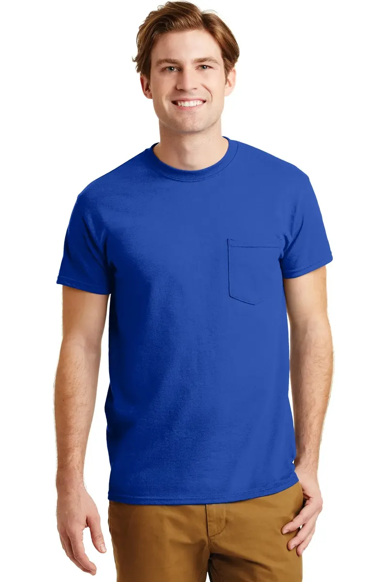 Gildan® - DryBlend® 50 Cotton/50 Poly Pocket T-Shirt. 8300 - additional view 10