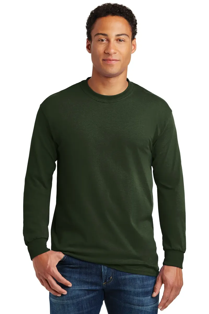 Gildan® - Heavy Cotton 100% Cotton Long Sleeve T-Shirt.  5400 - additional view 19