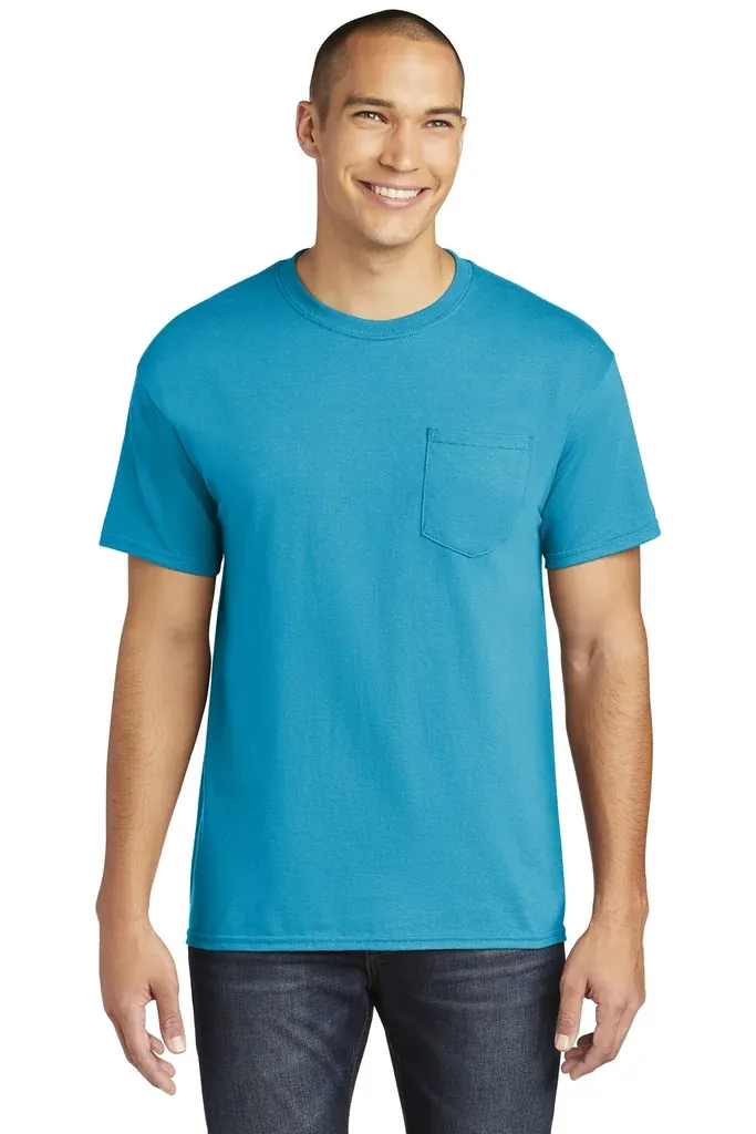 Gildan ® Heavy Cotton  100% Cotton Pocket T-Shirt. 5300 - additional view 11