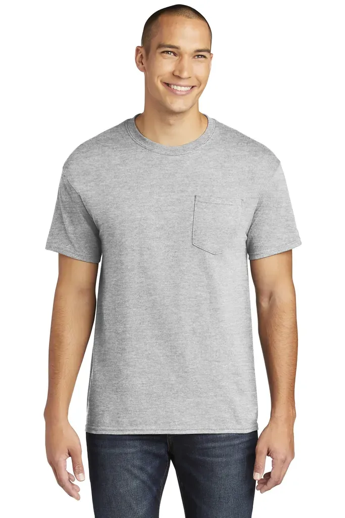 Gildan ® Heavy Cotton  100% Cotton Pocket T-Shirt. 5300 - additional view 12