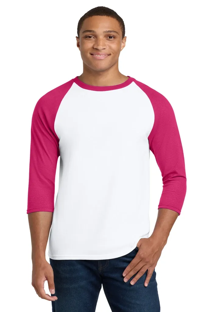 Gildan® Heavy Cotton™ 3/4-Sleeve Raglan T-Shirt. 5700